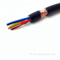 Câble de commande de fil flexible en PVC de noyau en cuivre